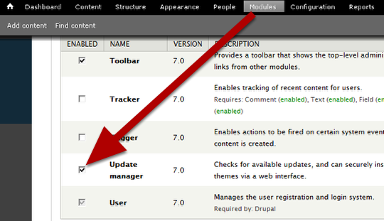 Drupal 7 update manager cuuasing slow pages