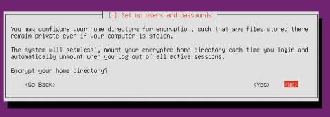 Ubuntu Server Encrypt Home Directory